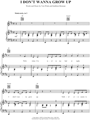 I Don't Wanna Grow Up