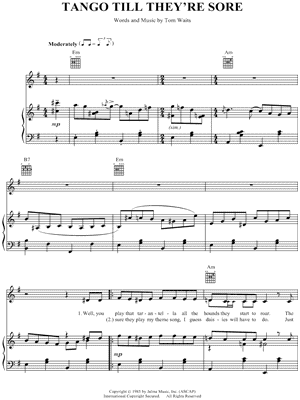 Tango Till They're Sore