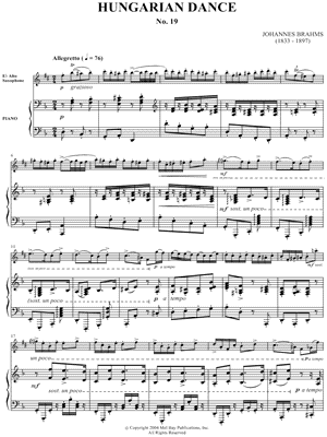 Hungarian Dance No 19