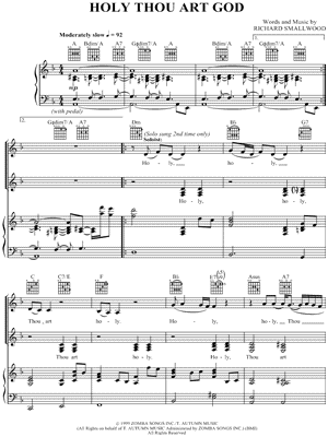 Holy Thou Art God
