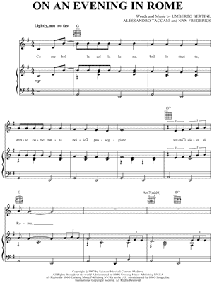 On an Evening in Rome