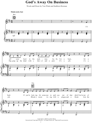 God's Away on Business