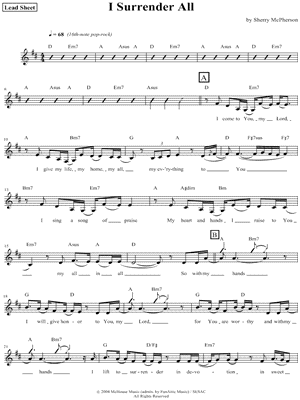I Surrender All