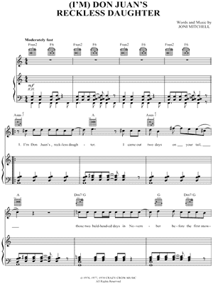 (I'm) Don Juan's Reckless Daughter