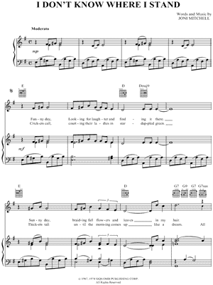 I Don't Know Where I Stand