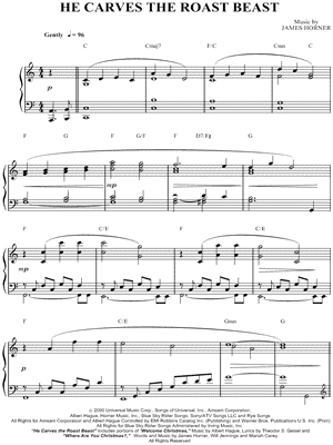 He Carves the Roast Beast