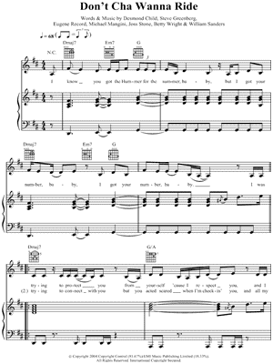 Don't Cha Wanna Ride