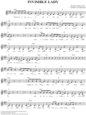 Invisible Lady