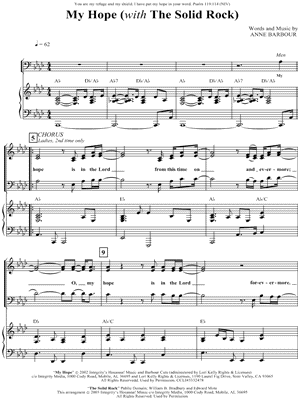 My Hope (With the Solid Rock)