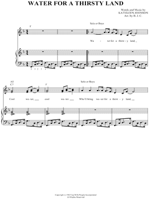 Water for a Thirsty Land