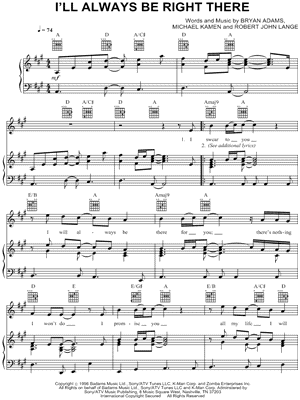 I'll Always Be Right There