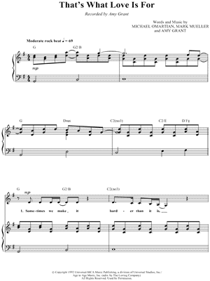 That's What Love Is For