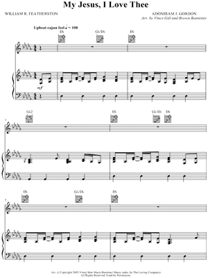 My Jesus I Love Thee