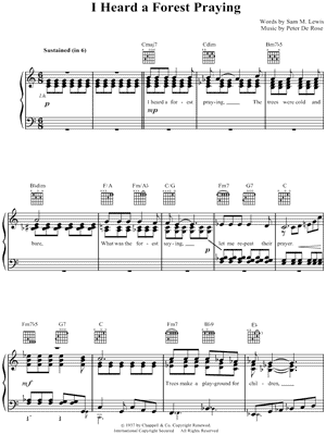 I Heard a Forest Praying