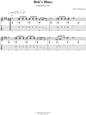 Bob's Blues - Fingerstyle Solo
