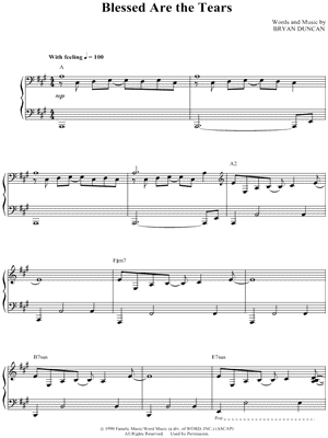 Blessed Are the Tears