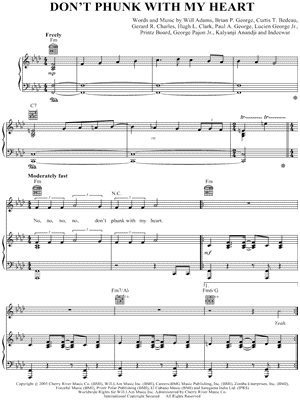 Don't Phunk With My Heart