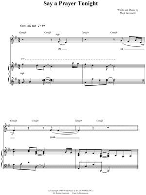 Say a Prayer Tonight