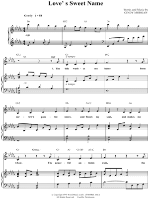 Love's Sweet Name