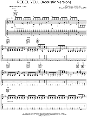 Rebel Yell (Acoustic Version)