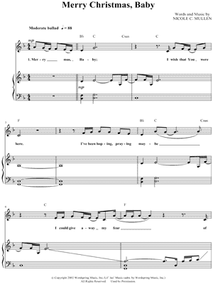 Merry Christmas, Baby