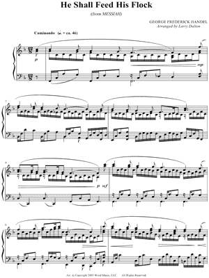 He Shall Feed His Flock