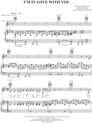 I'm In Love With You