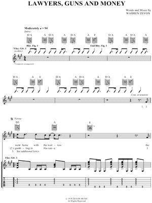 Lawyers, Guns and Money