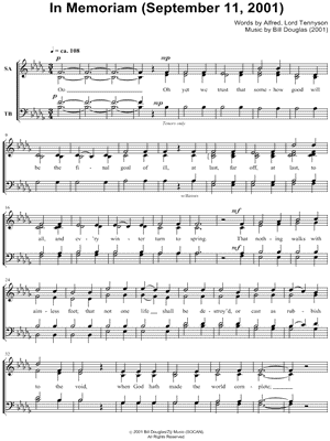 In Memoriam (September 11, 2001)