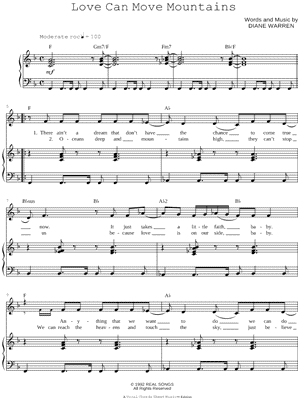 Love Can Move Mountains