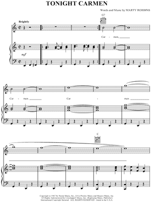 Tonight Carmen
