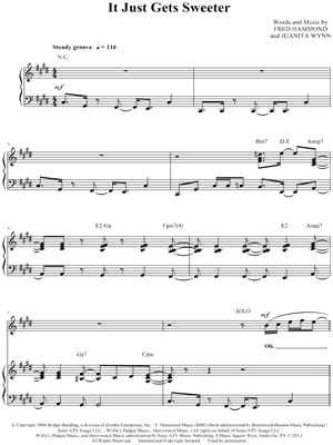 It Just Gets Sweeter