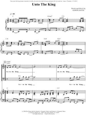 Unto the King