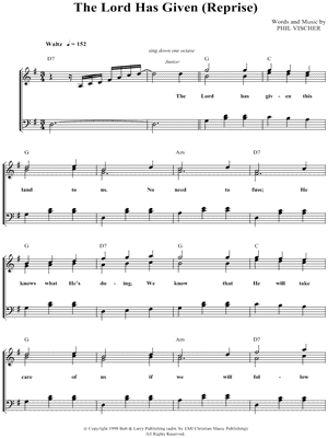 The Lord Has Given (Reprise)