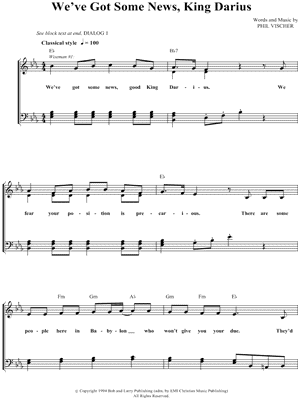 We've Got Some News, King Darius