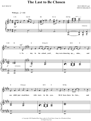 The Last To Be Chosen