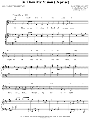 Be Thou My Vision (Reprise)