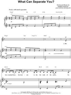 What Can Separate You?