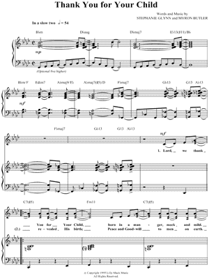 Thank You for Your Child