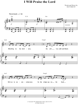 I Will Praise the Lord