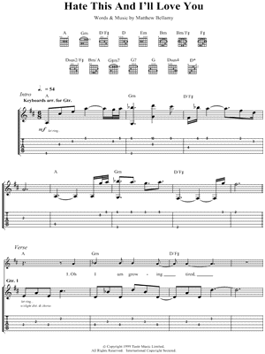 Hate This and I'll Love You