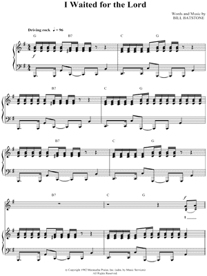 I Waited for the Lord