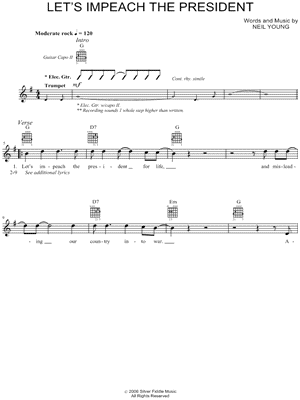 Let's Impeach the President