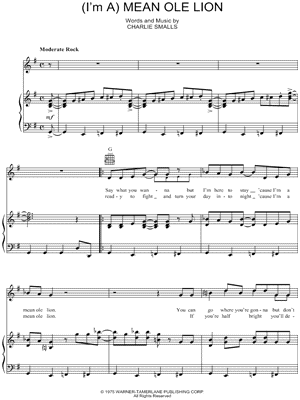 (I'm A) Mean Ole Lion