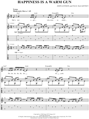 Happiness Is a Warm Gun