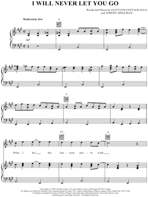 I Will Never Let You Go