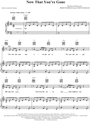 Now That You're Gone