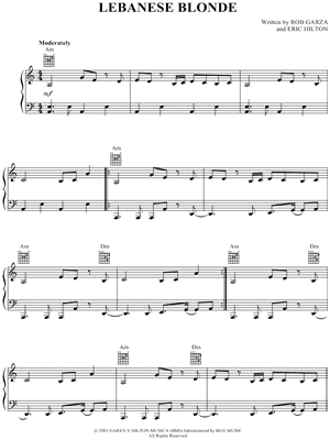 Lebanese Blonde