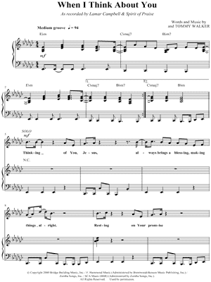 When I Think About You