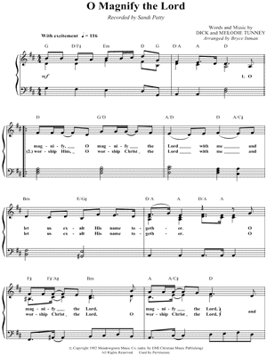 O Magnify the Lord